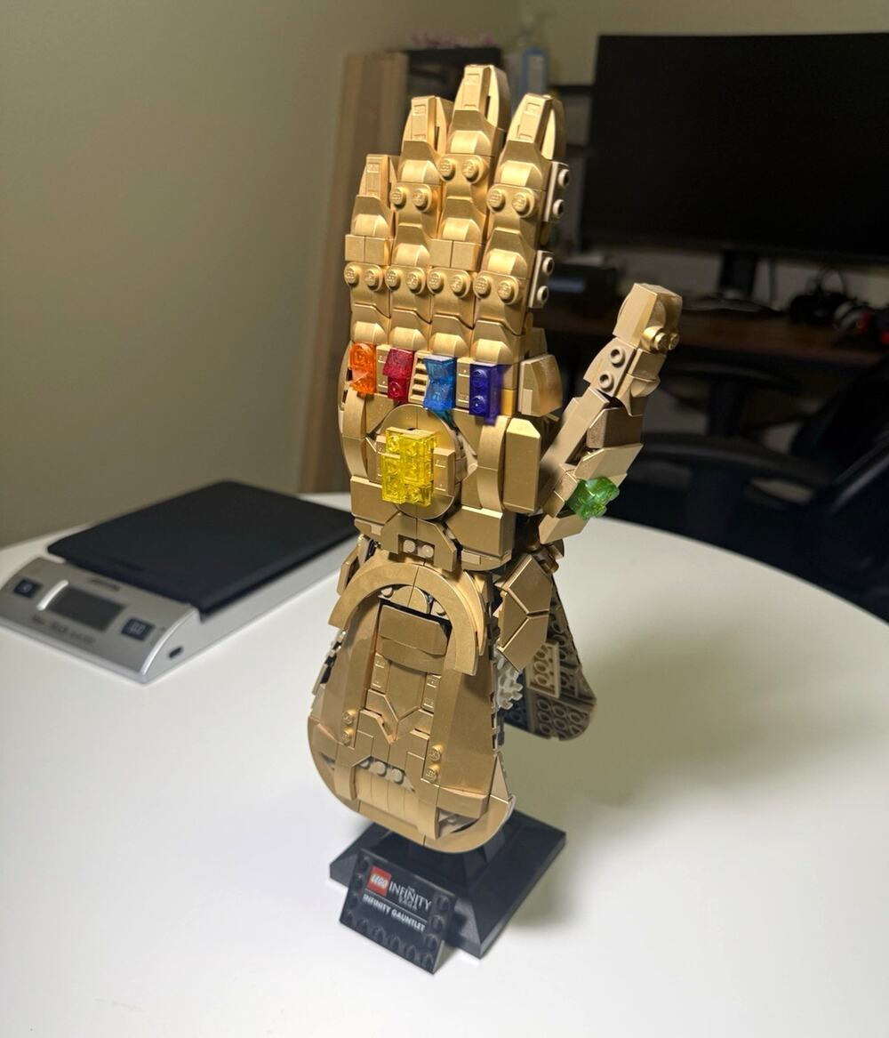 LEGO Marvel Infinity Saga Infinity Gauntlet 76191 Thanos 590pc Without Box